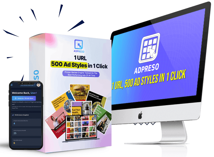 AdPreso Review 2025 — Create 500+ High-Converting Facebook & Instagram Ads in Seconds